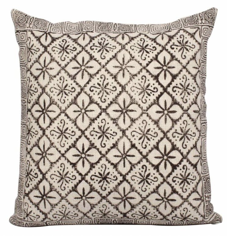 Manya Block Printed Cushion Cover