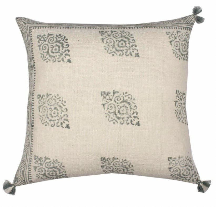 Naira Block Printed Cushion Cover